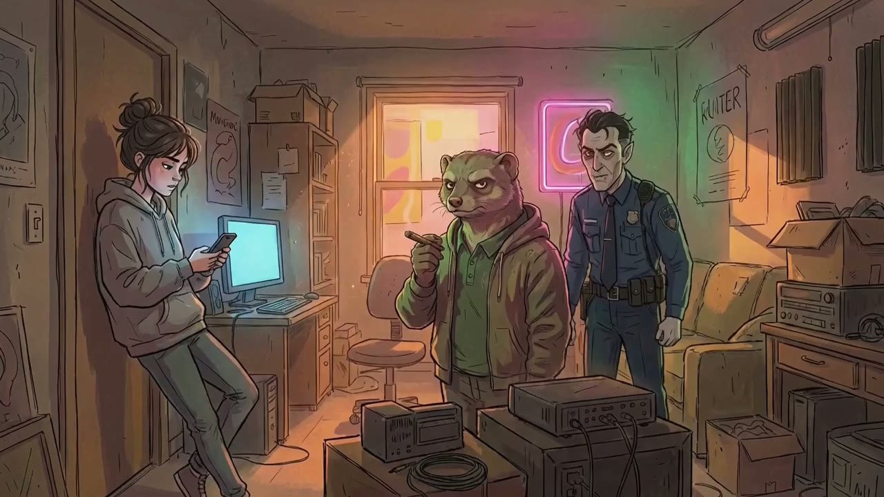 A frame from chapter 1.