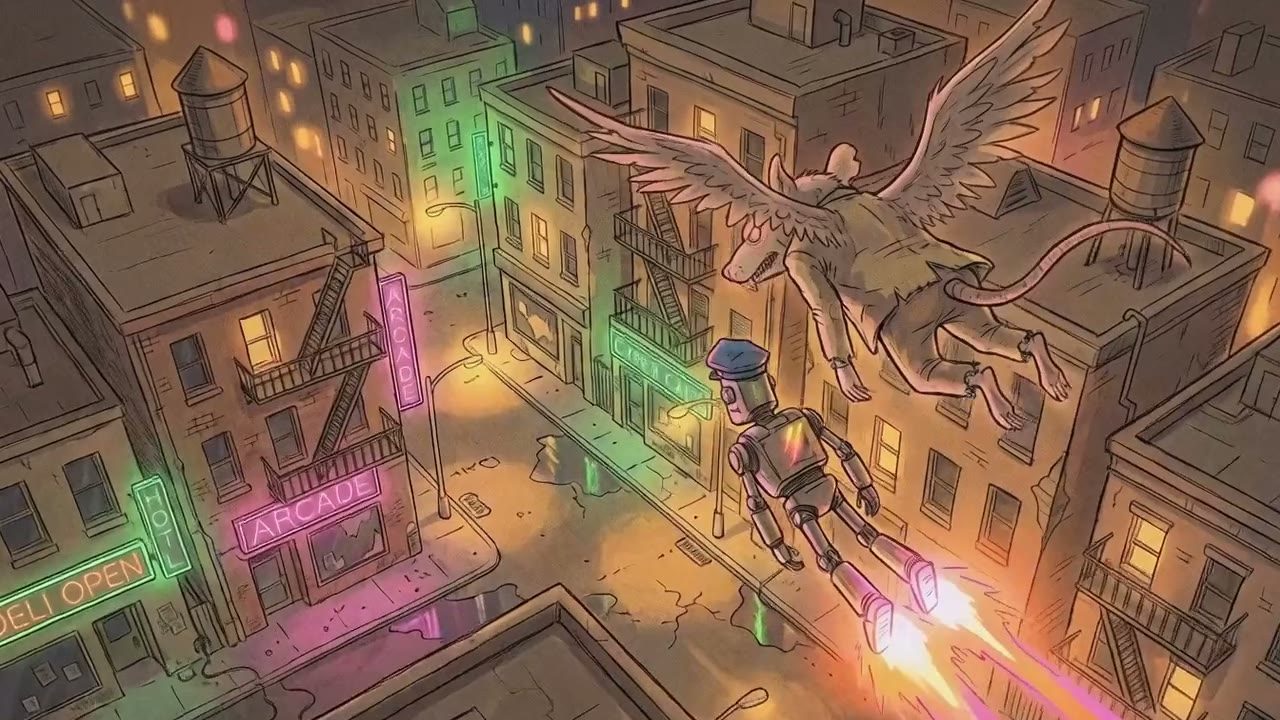 A frame from chapter 2.