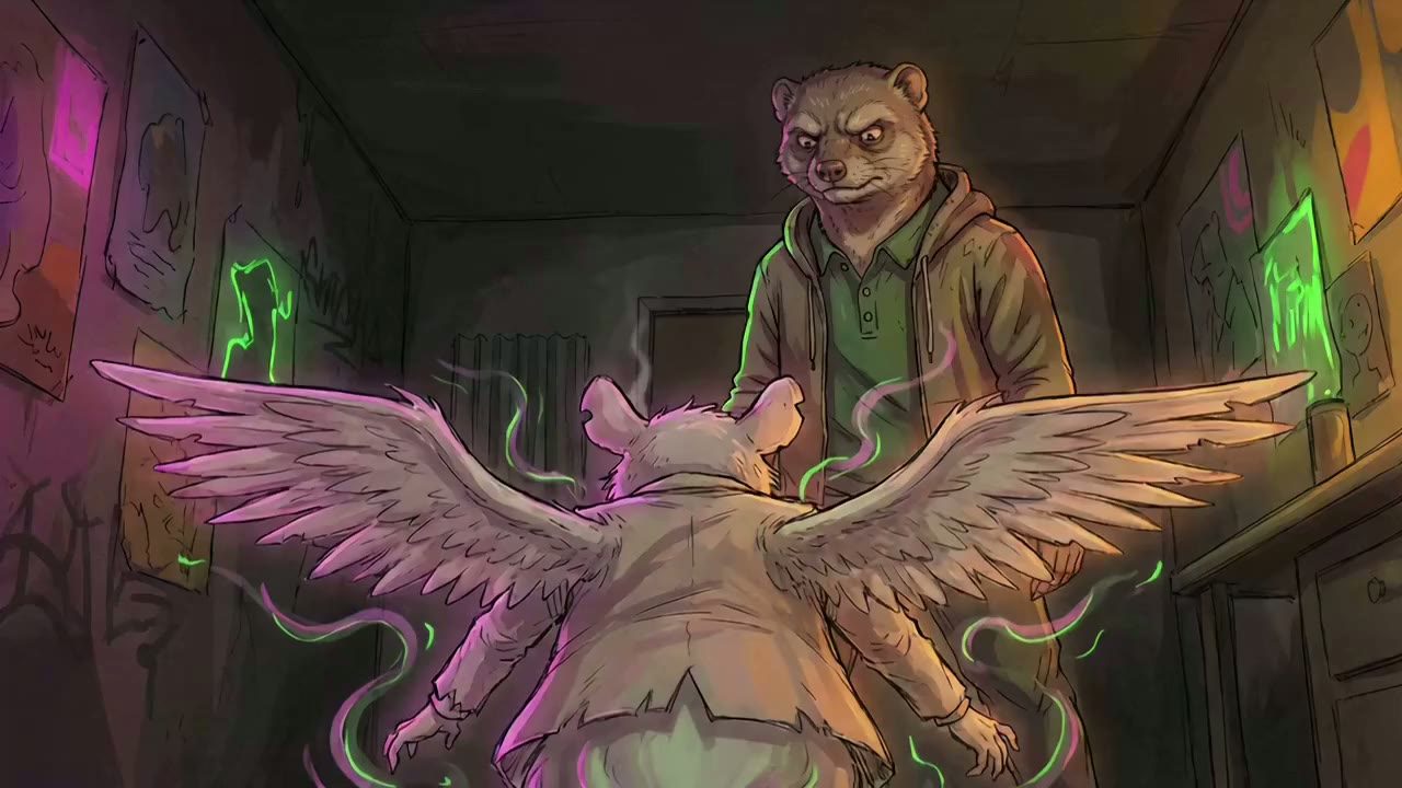 A frame from chapter 3.