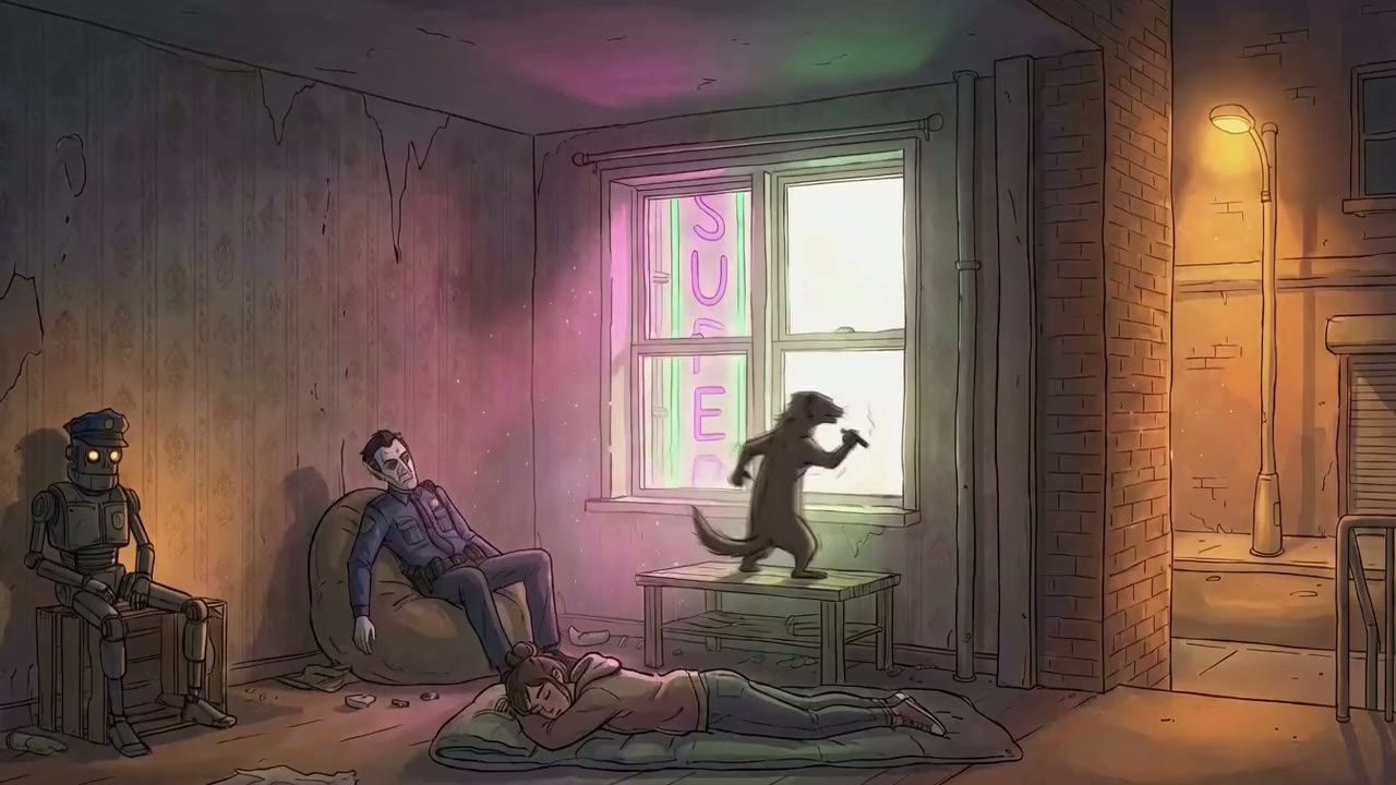 A frame from chapter 8.