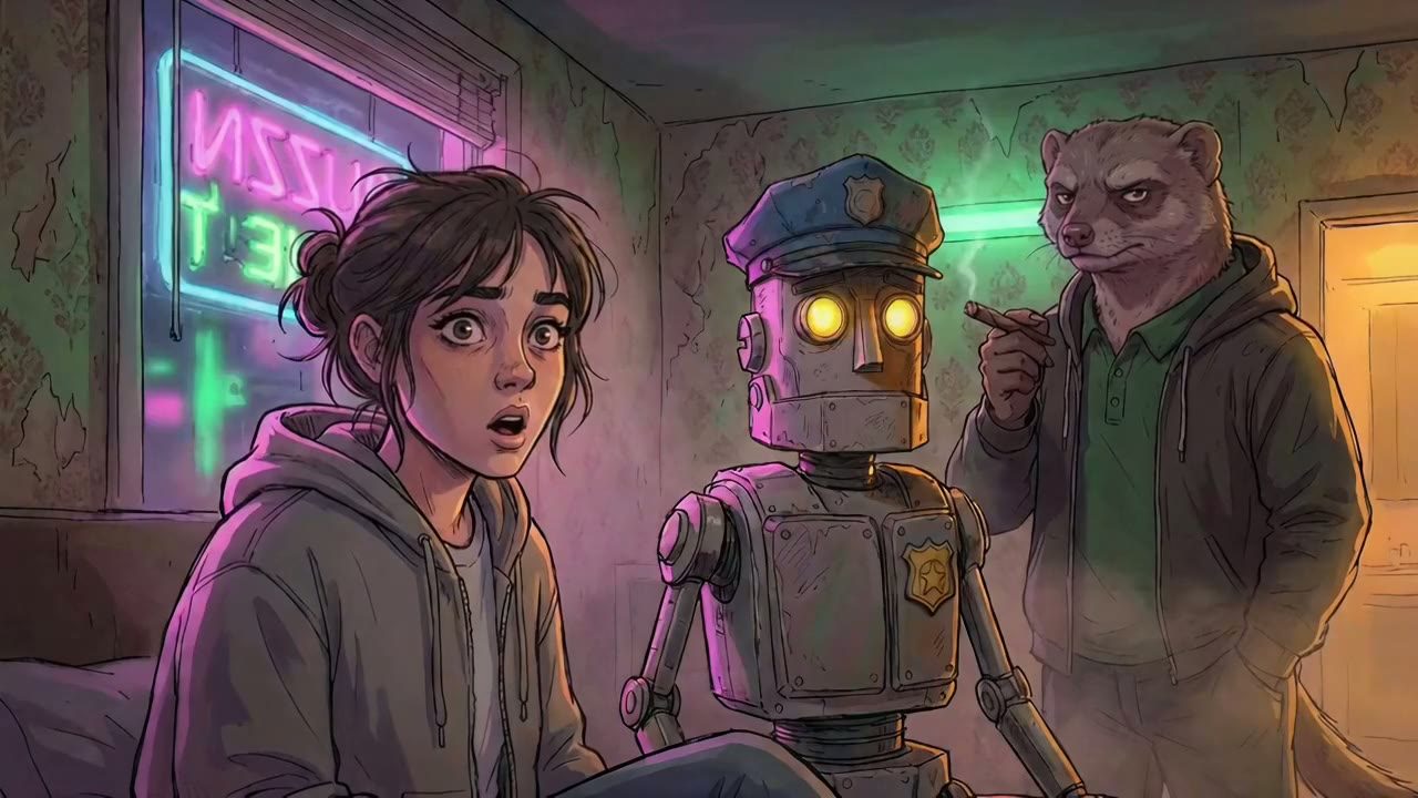 A frame from chapter 8.